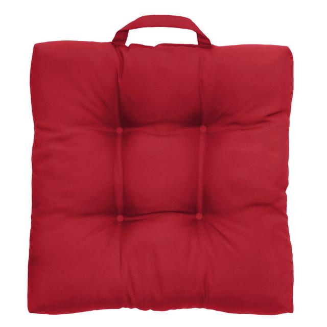 Outdoor Decor by Commonwealth 20&quot; x 20&quot; Ruby Red Outdoor Adirondack Cushion