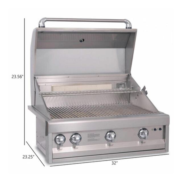 Alfresco Grills Artisan Professional 32&quot; Built-in Gas Grill with Rotisserie