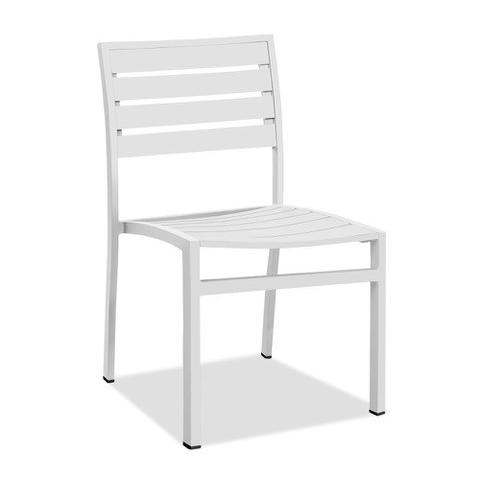 Kannoa Saint Barts Aluminum Dining Side Chair