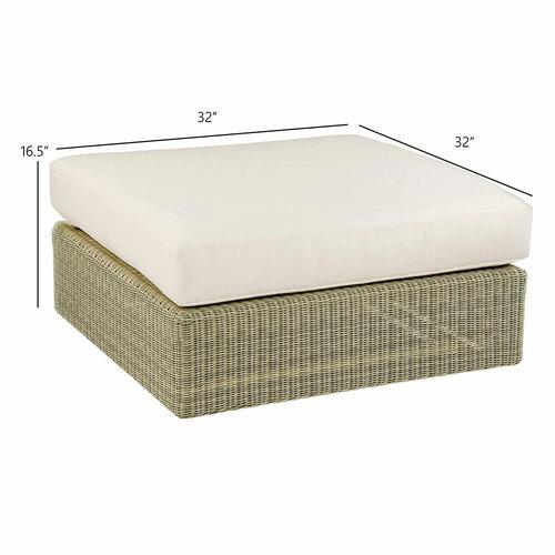 Kingsley Bate Westport Sectional Ottoman - Dimension Kingsley Bate Westport Sectional Ottoman - Dimension