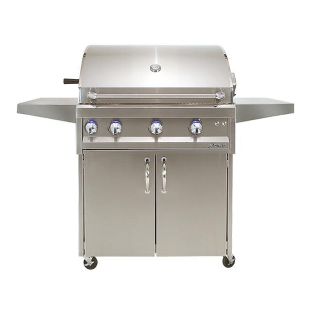 Alfresco Grills Artisan Professional 32&quot; Gas Grill with Rotisserie on Cart