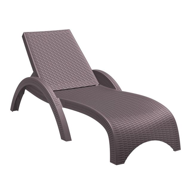 Compamia Miami Resin Wickerlook Pool Chaise Lounger