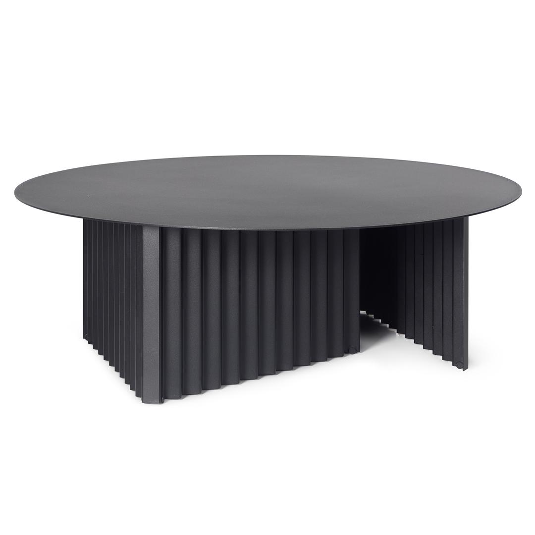RS Barcelona Plec 35" Steel Round Coffee Table