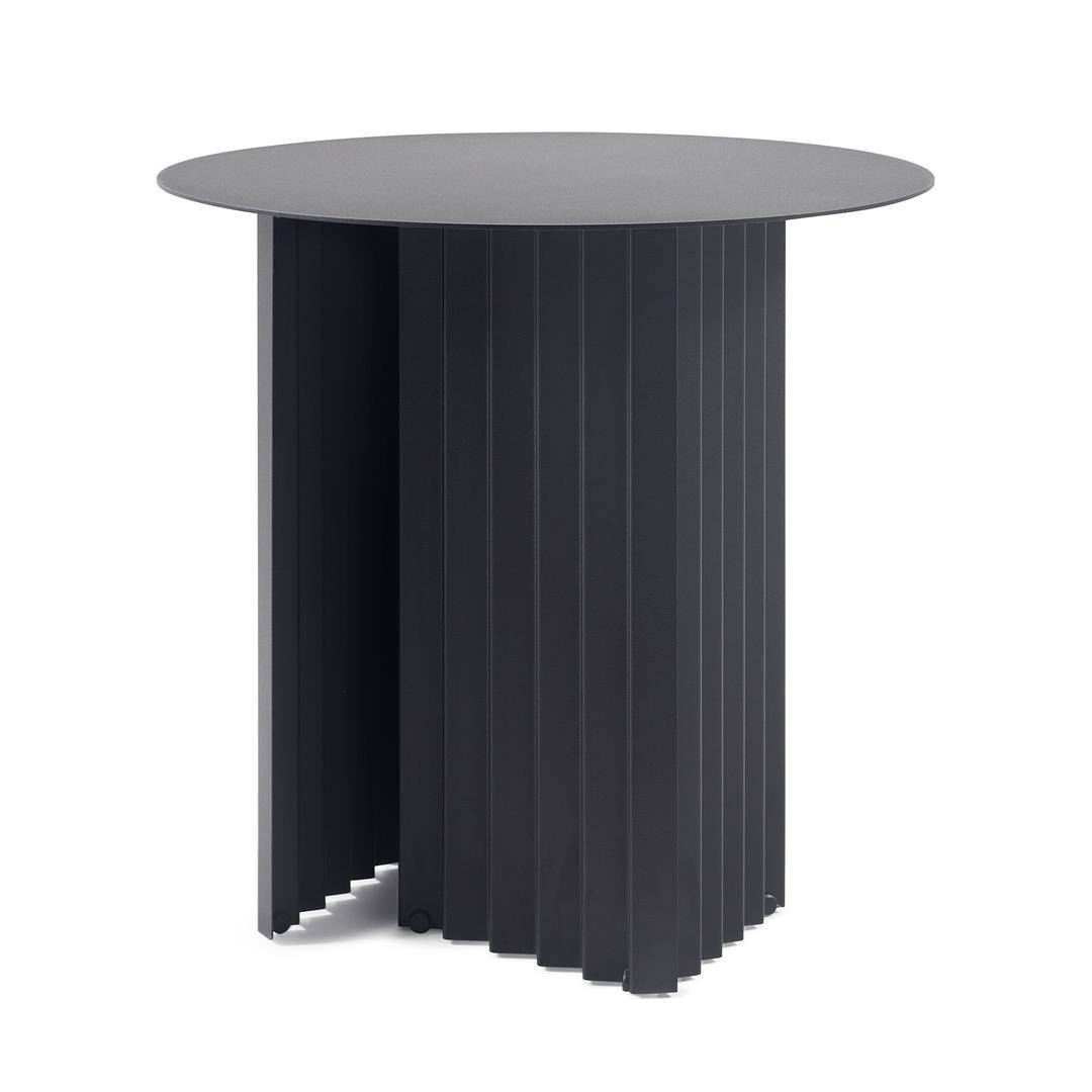 RS Barcelona Plec 20" Steel Round Occasional Table