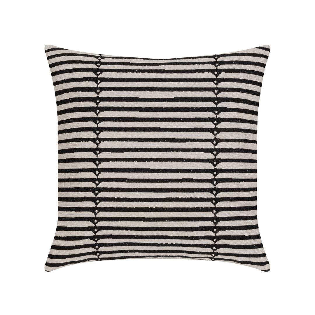 Elaine Smith 20" x 20" Sincerity Ebony Sunbrella Outdoor Pillow