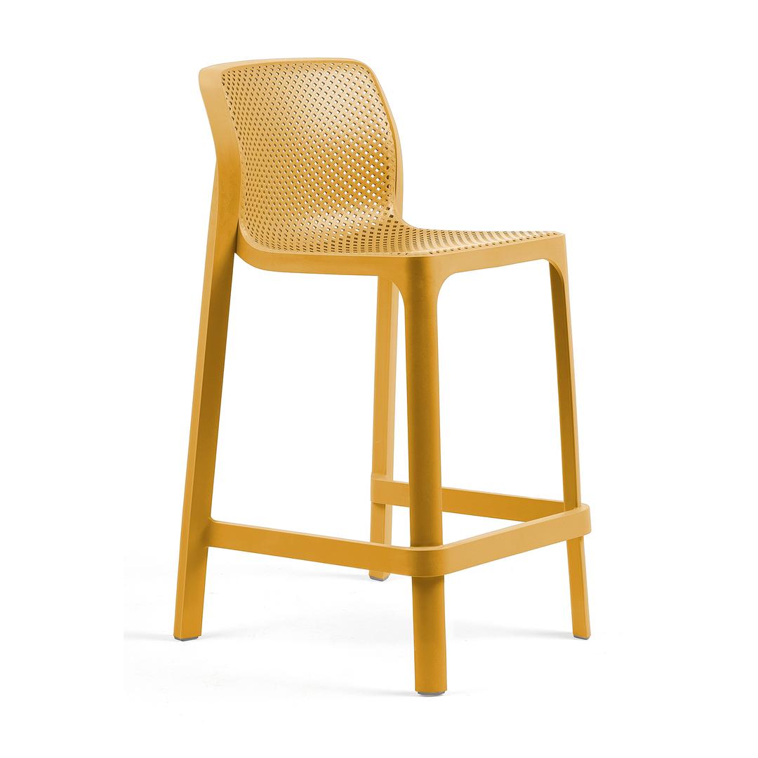 Nardi Net Mini Stacking Resin Bar Side Chair