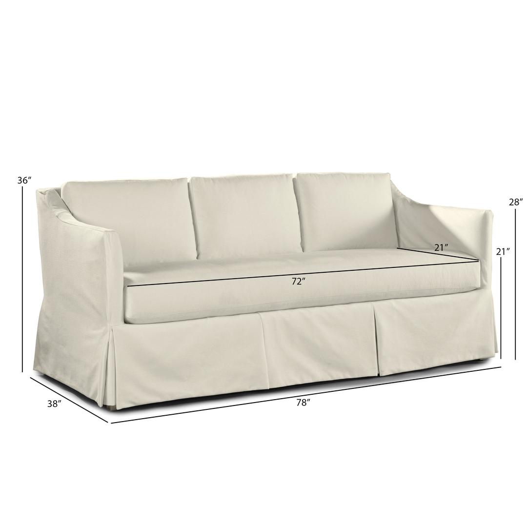Lane Venture Harrison Upholstered Sofa - Dimension Lane Venture Harrison Upholstered Sofa - Dimension