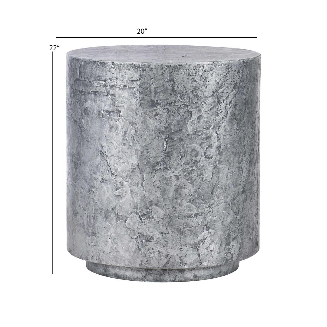 Bernhardt Exteriors Montecito 20" Concrete Round Side Table - Dimension Bernhardt Exteriors Montecito 20" Concrete Round Side Table - Dimension