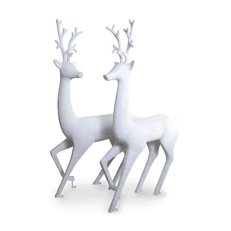 Enduraleaf Standing Deer Outdoor Decor - Set of 2