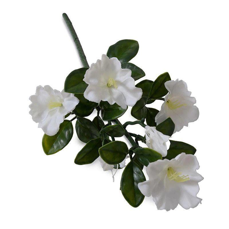 Enduraleaf Faux White Petunia Pick - Set of 12