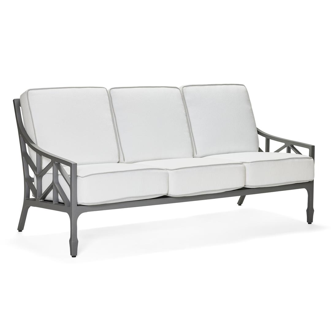 Woodard Alberti Aluminum Sofa
