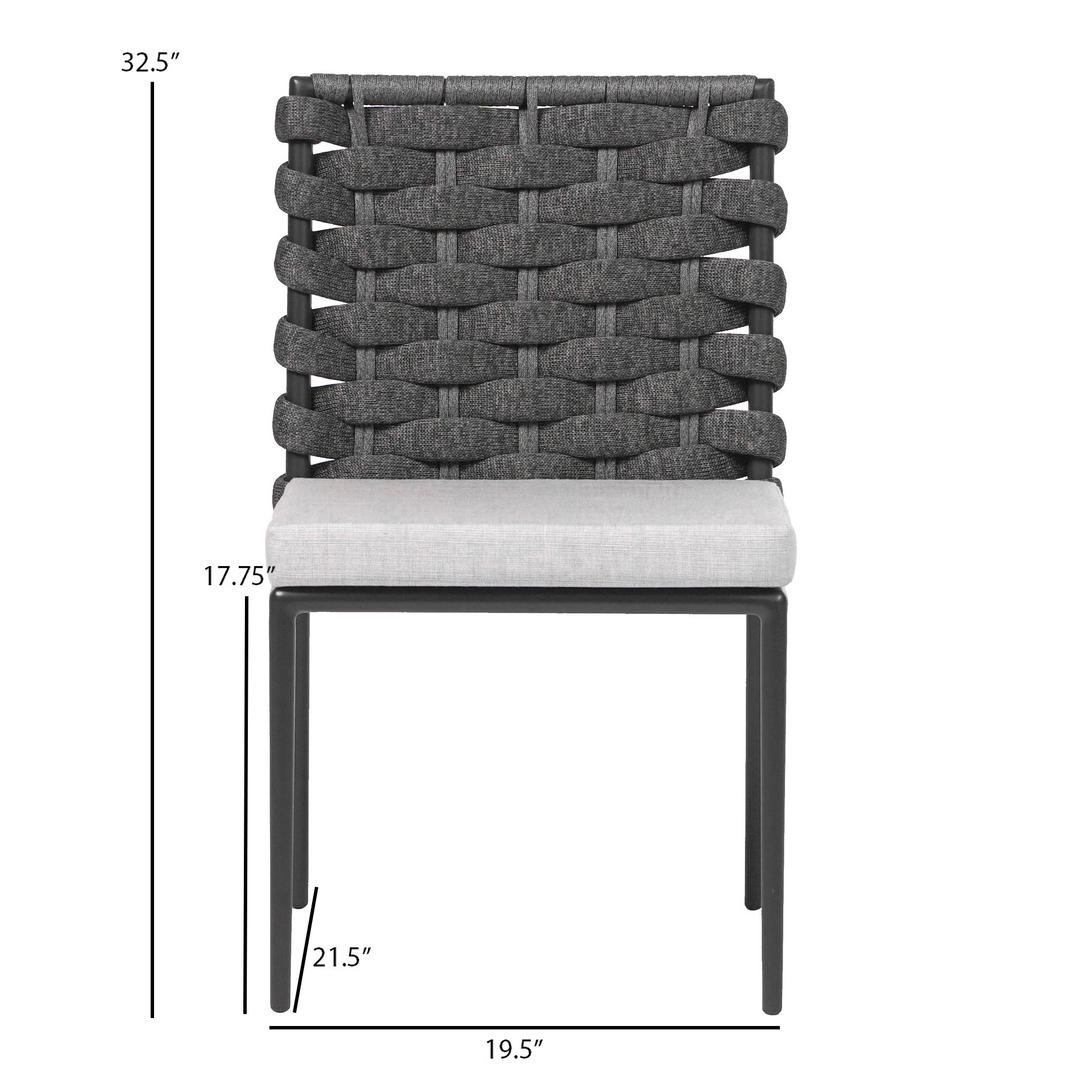 Ratana Bogota Rope Dining Side Chair - Dims Ratana Bogota Rope Dining Side Chair - Dims