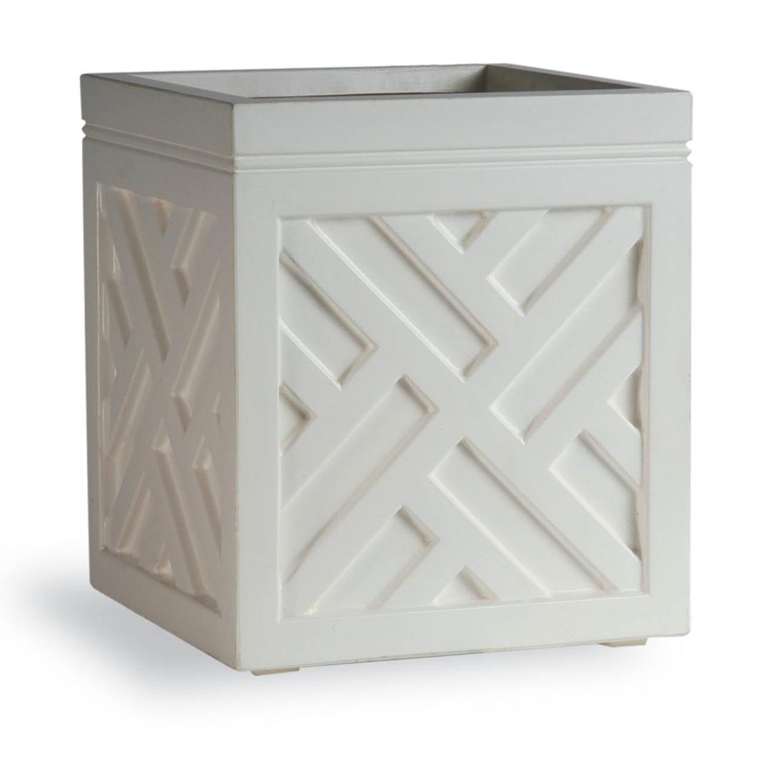 Capital Garden Chippendale 18" Square Fiberglass Box Planter