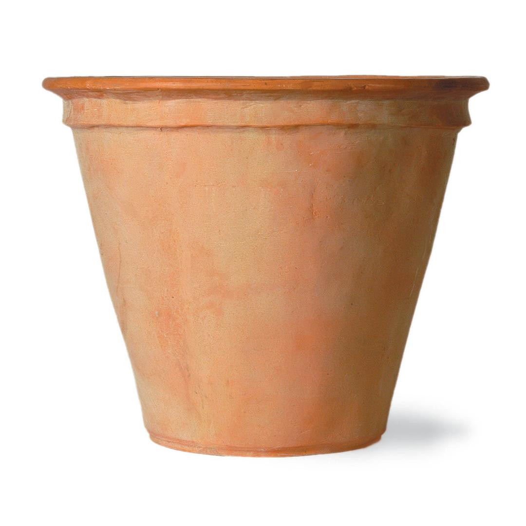 Capital Garden Plain 26" Round Fiberglass Planter Pot