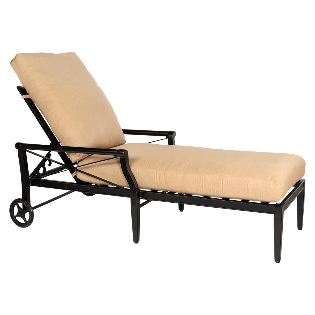 Woodard Andover Aluminum Chaise Lounge Chair