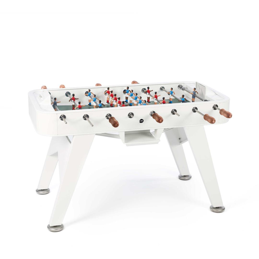 RS Barcelona RS2 White Indoor/Outdoor Foosball Table