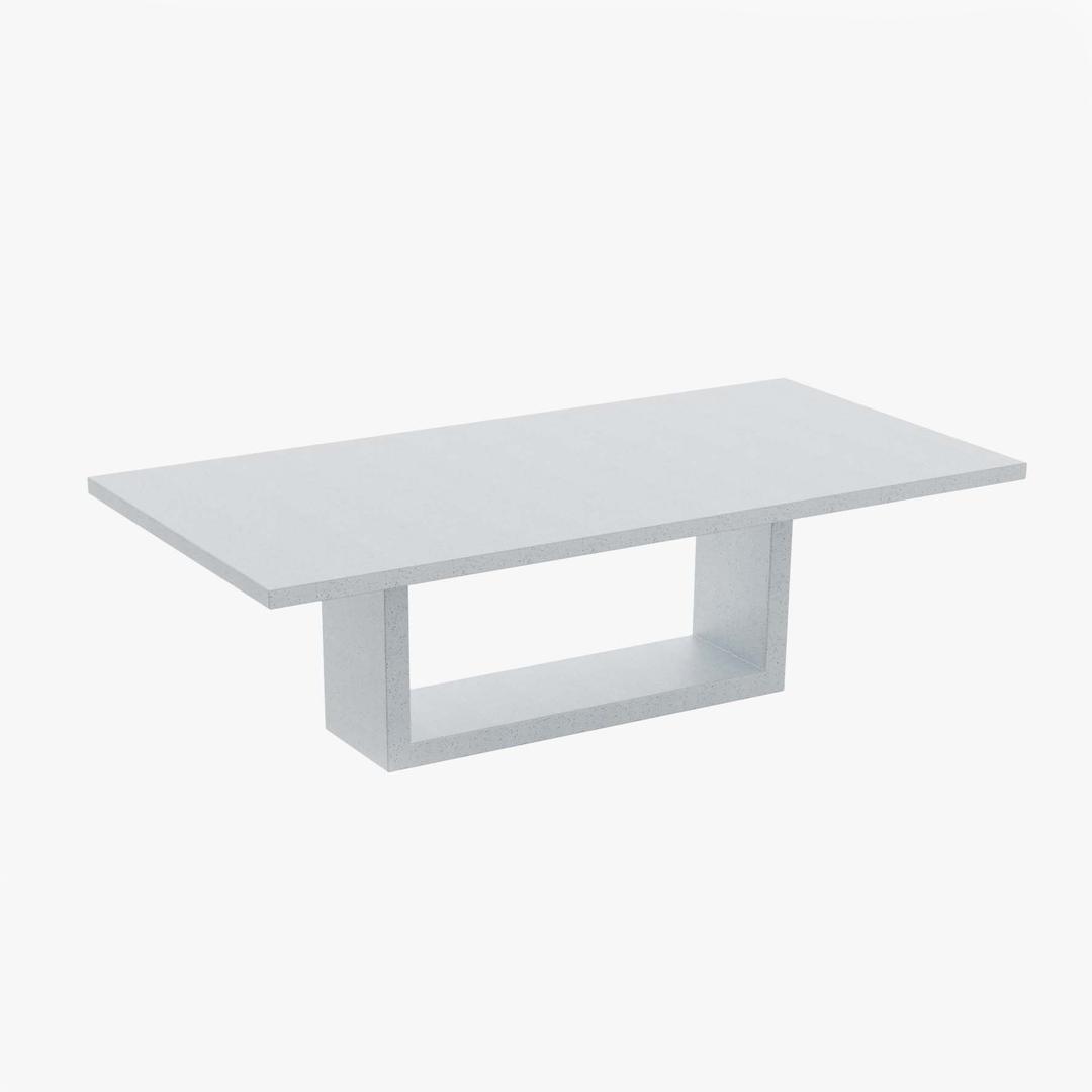 Zachary A. Design Apertura 96" x 48" Rectangular Dining Table