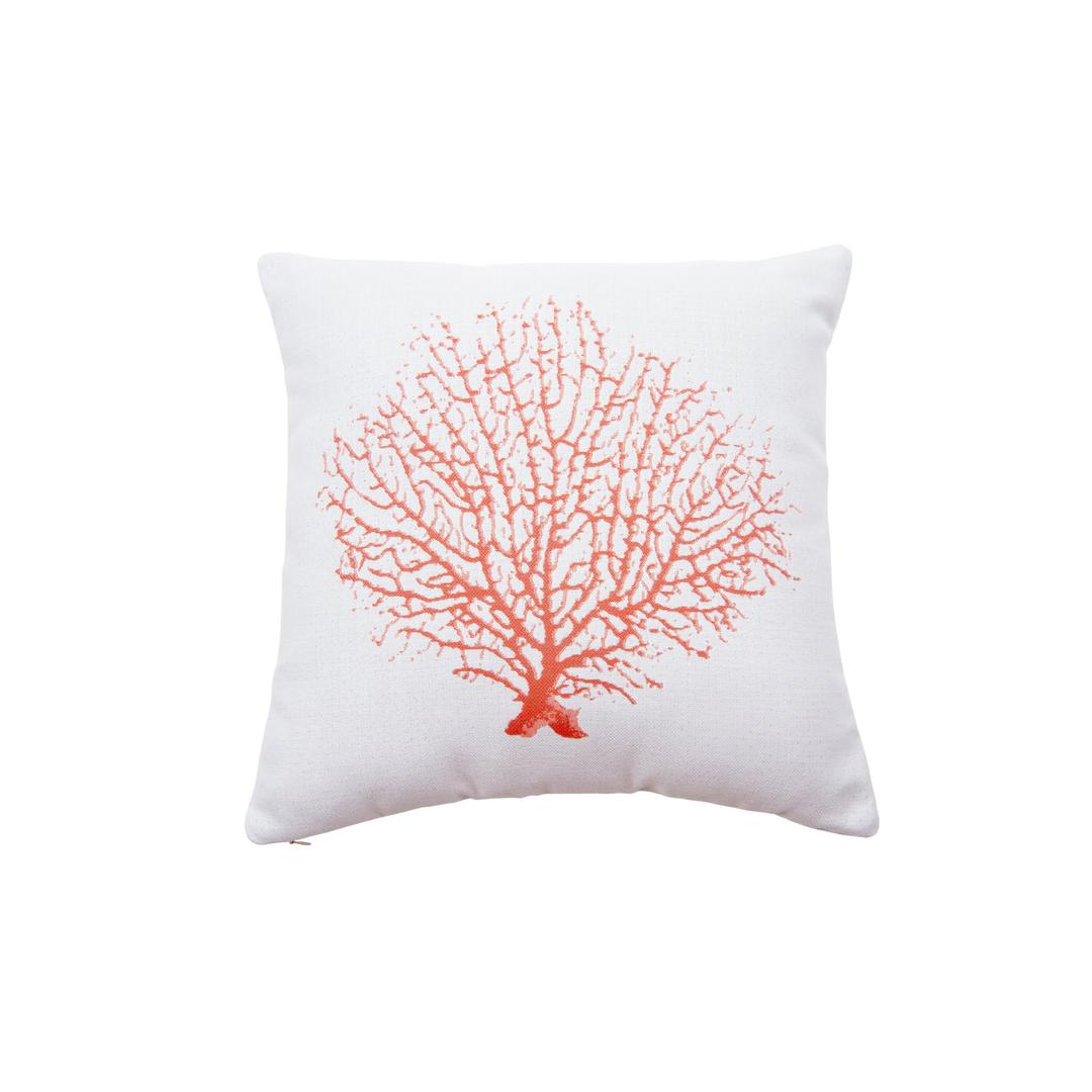 Classic Cushions 20" x 20" Coral Blush Sunbrella Outdoor Pillow
