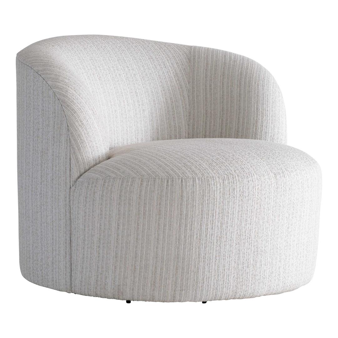 Bernhardt Exteriors Mulia Upholstered Swivel Lounge Chair