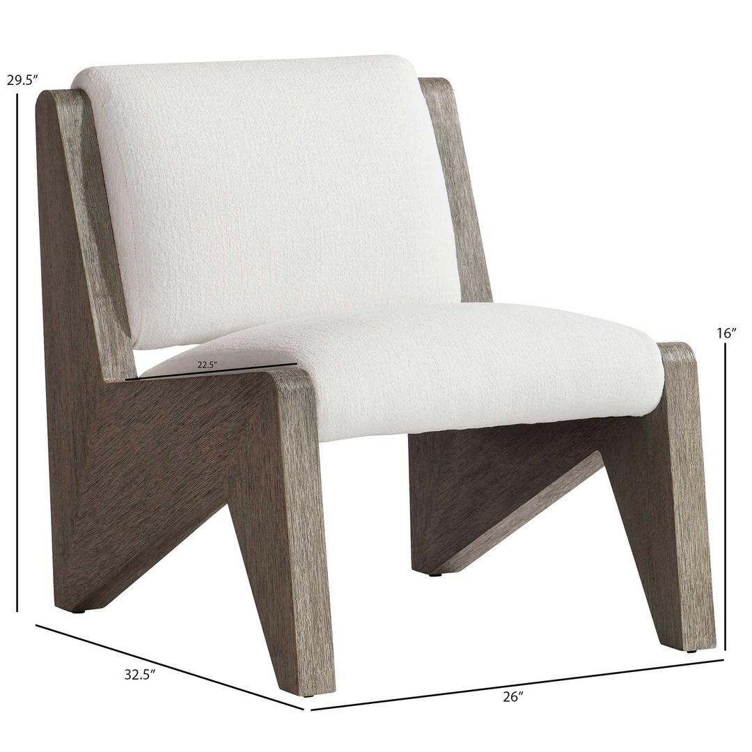 Bernhardt Exteriors Hermosa Teak Lounge Chair - Dimension Bernhardt Exteriors Hermosa Teak Lounge Chair - Dimension