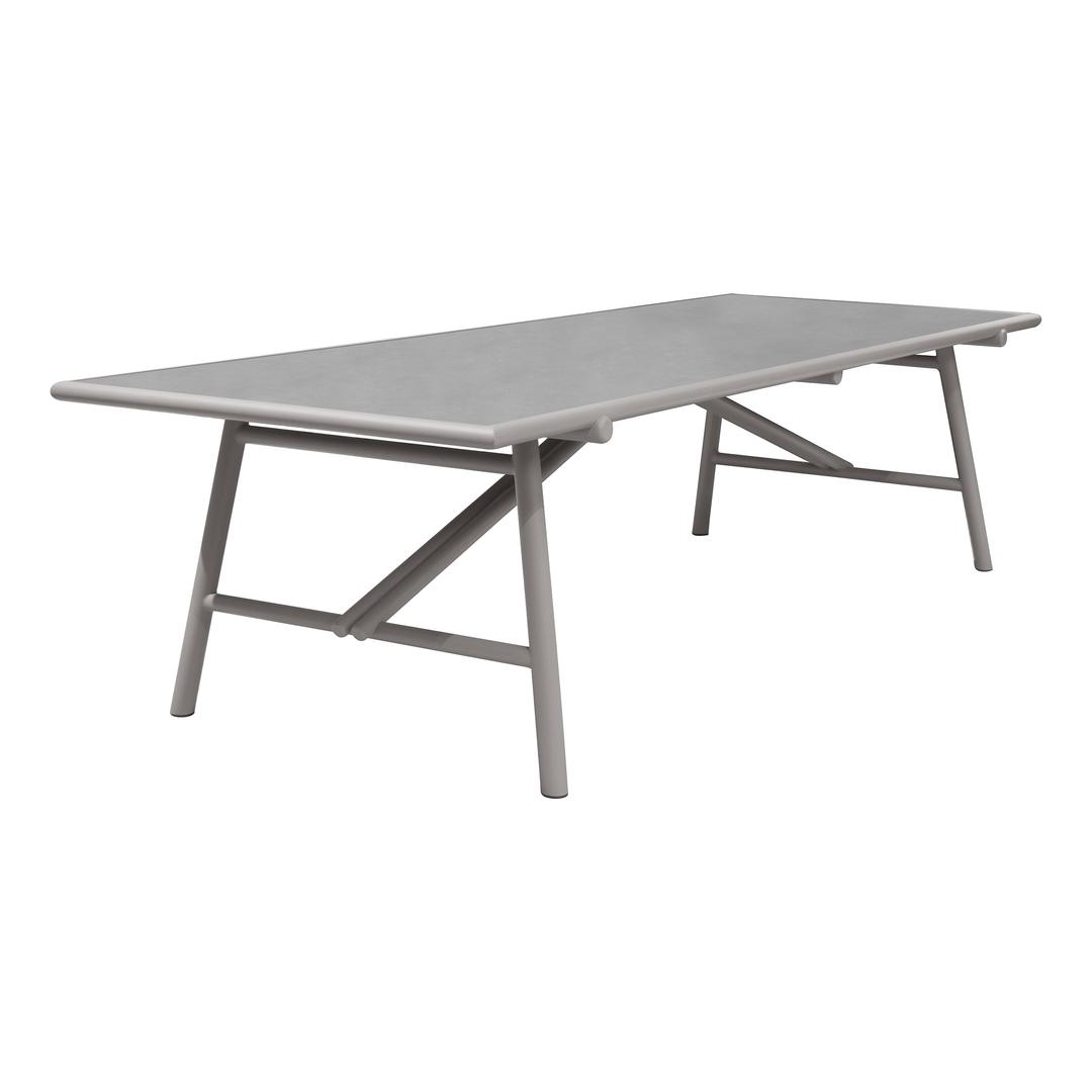 Cane-line Sticks 110" Aluminum Rectangular Dining Table