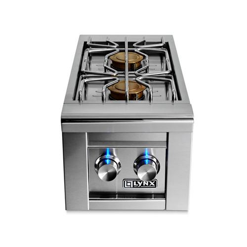 Lynx Grills Professional 13" Built-in Double Gas Side Burner