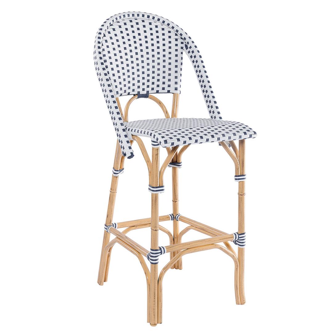 Kingsley Bate Café Aluminum Bar Side Chair