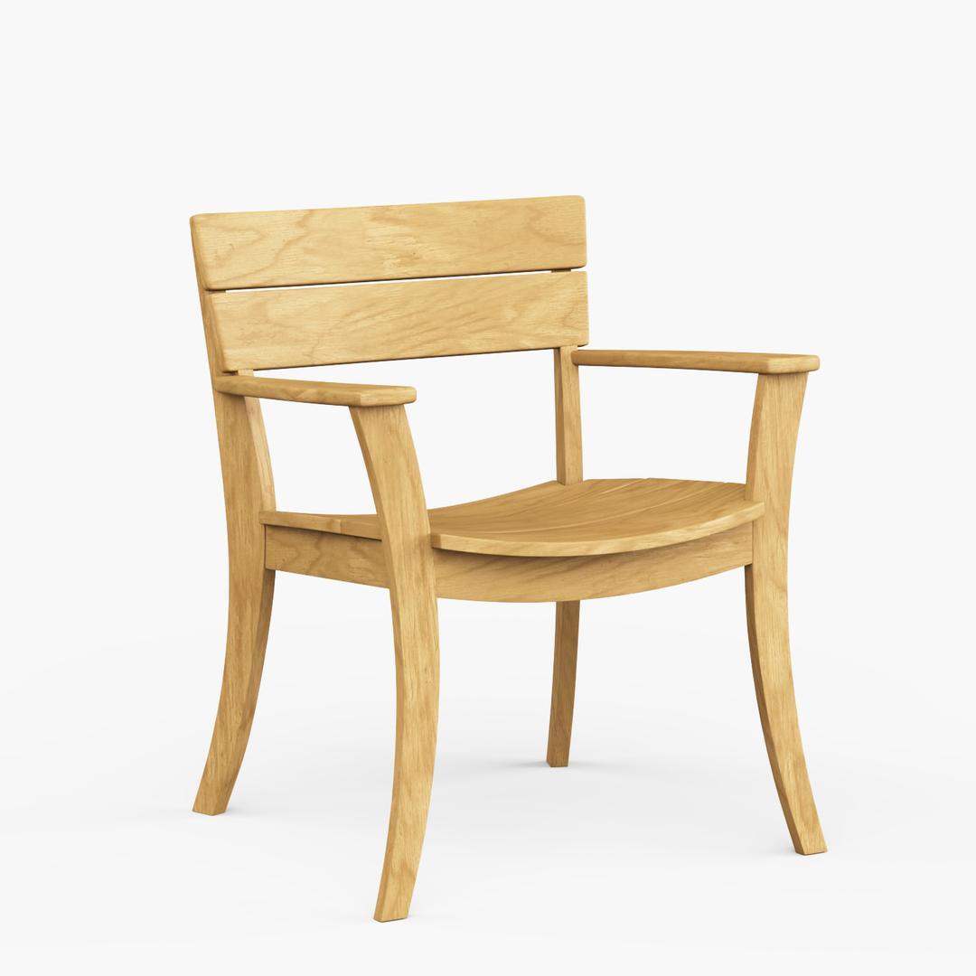 Jensen Outdoor Sorrento Teak Dining Armchair