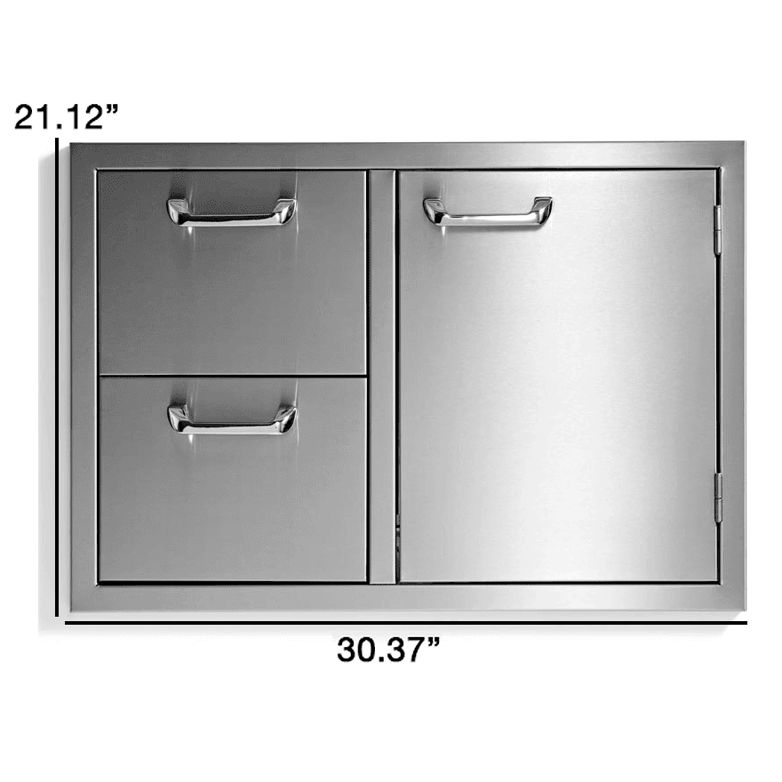 Lynx Grills Sedona 30" Door and Drawer Combination - Dimensions Lynx Grills Sedona 30" Door and Drawer Combination - Dimensions