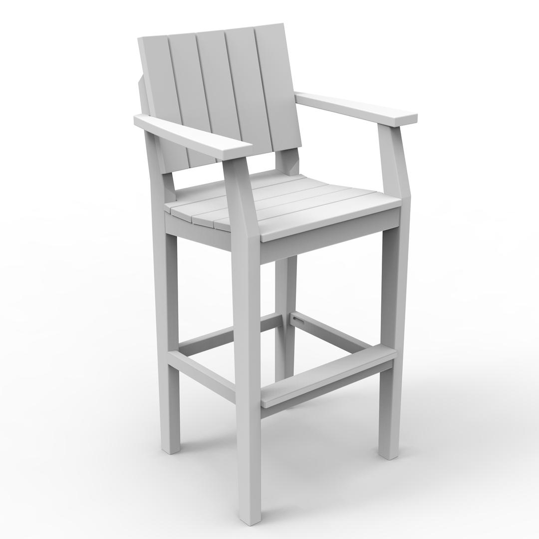 Seaside Casual MAD Recycled Polymer Bar Armchair