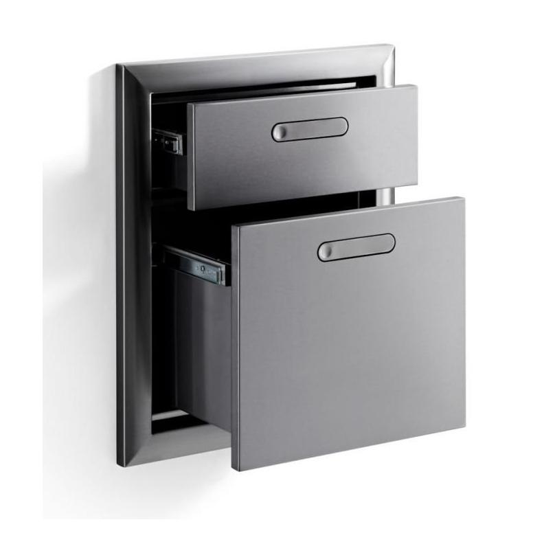 Lynx Grills Ventana 19" Double Drawer Outdoor Kitchen Cabinet