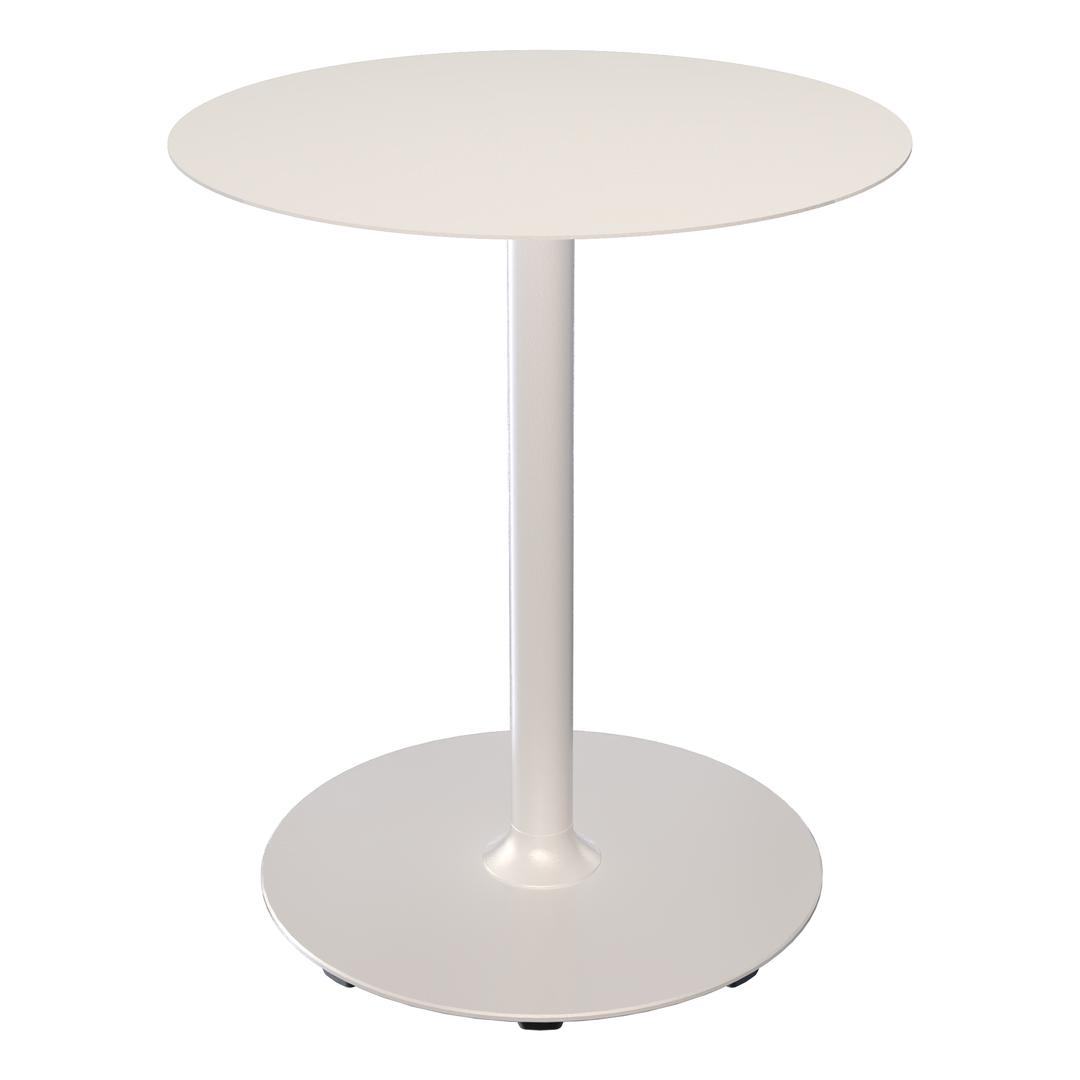 Houe Pico 25" Aluminium Round Café Table with Round Base