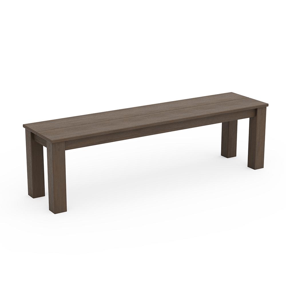 Polywood Parsons 60" Backless Bench