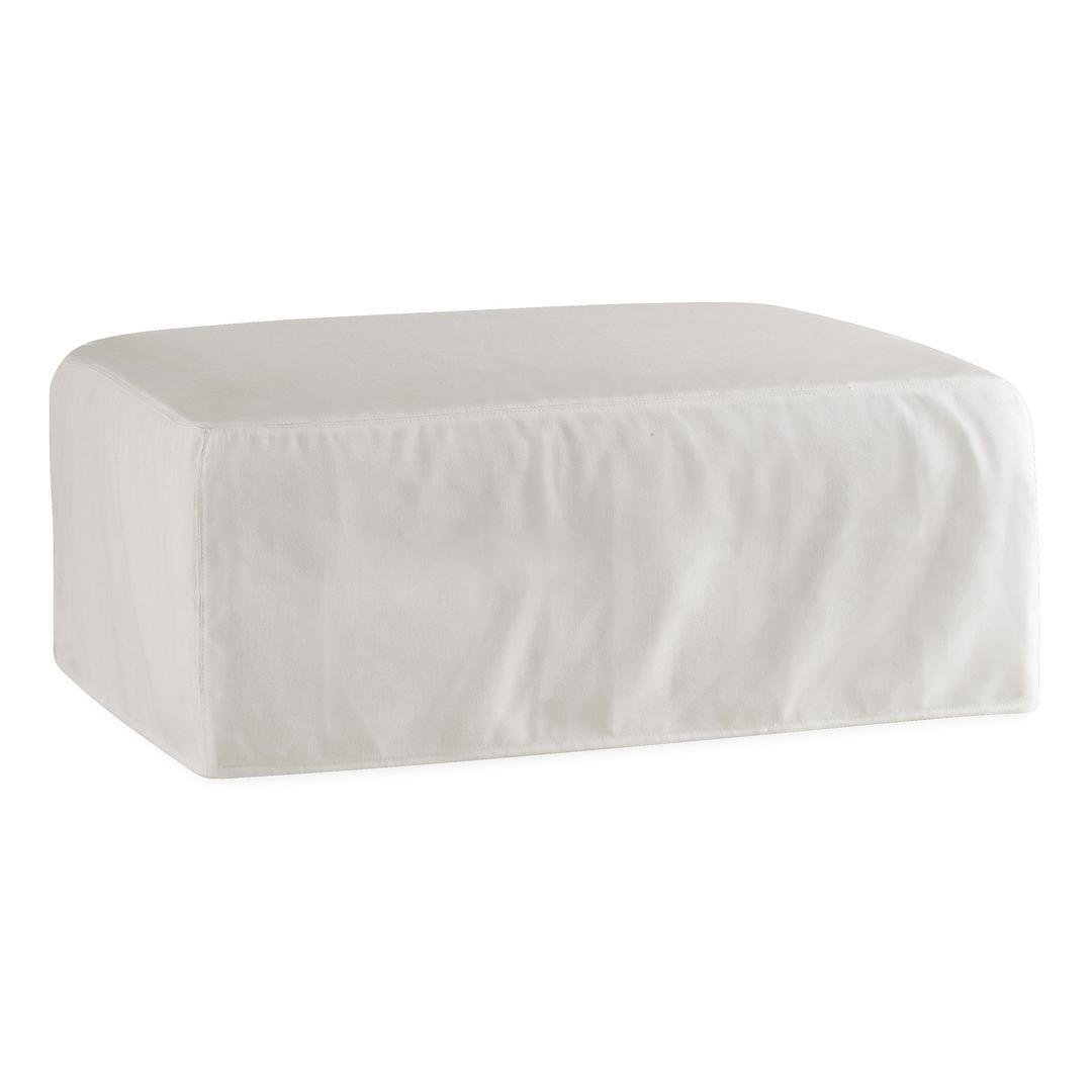 Lee Industries Bodega Bay Slipcovered Ottoman