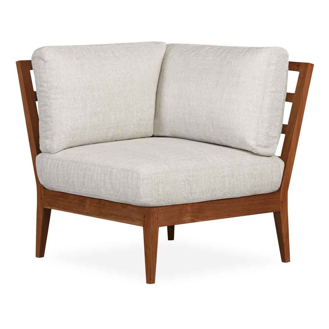 Lee Industries Hampton Teak Corner Outdoor Sectional Unit