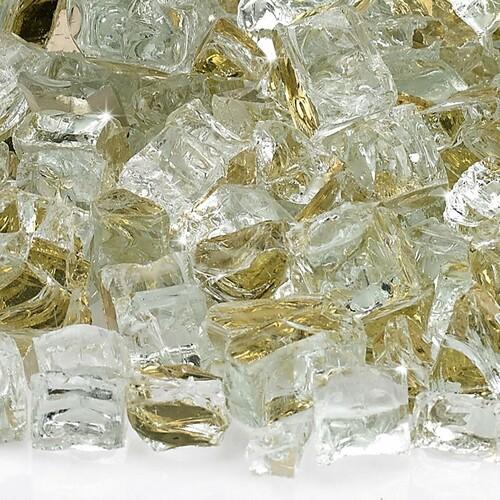 American Fire Products Premium Reflective 1/2" Fire Glass - 10 lb. Jar