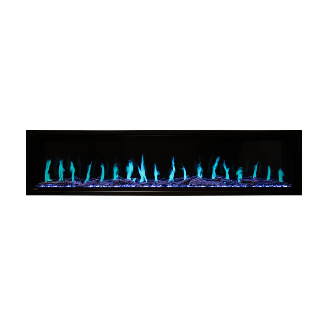 Modern Flames Orion Slim 100" Heliovision Virtual Indoor Electric Fireplace
