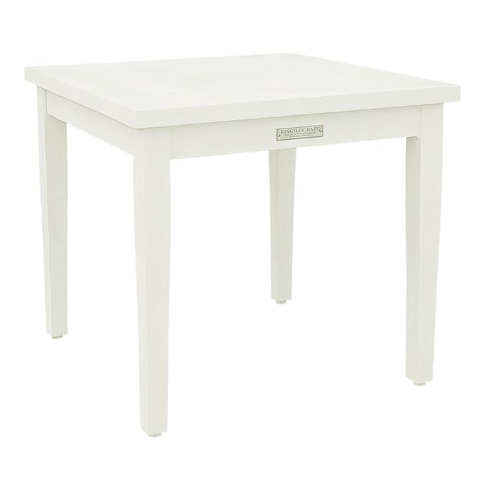 Kingsley Bate Tribeca 20" Aluminum Square Side Table