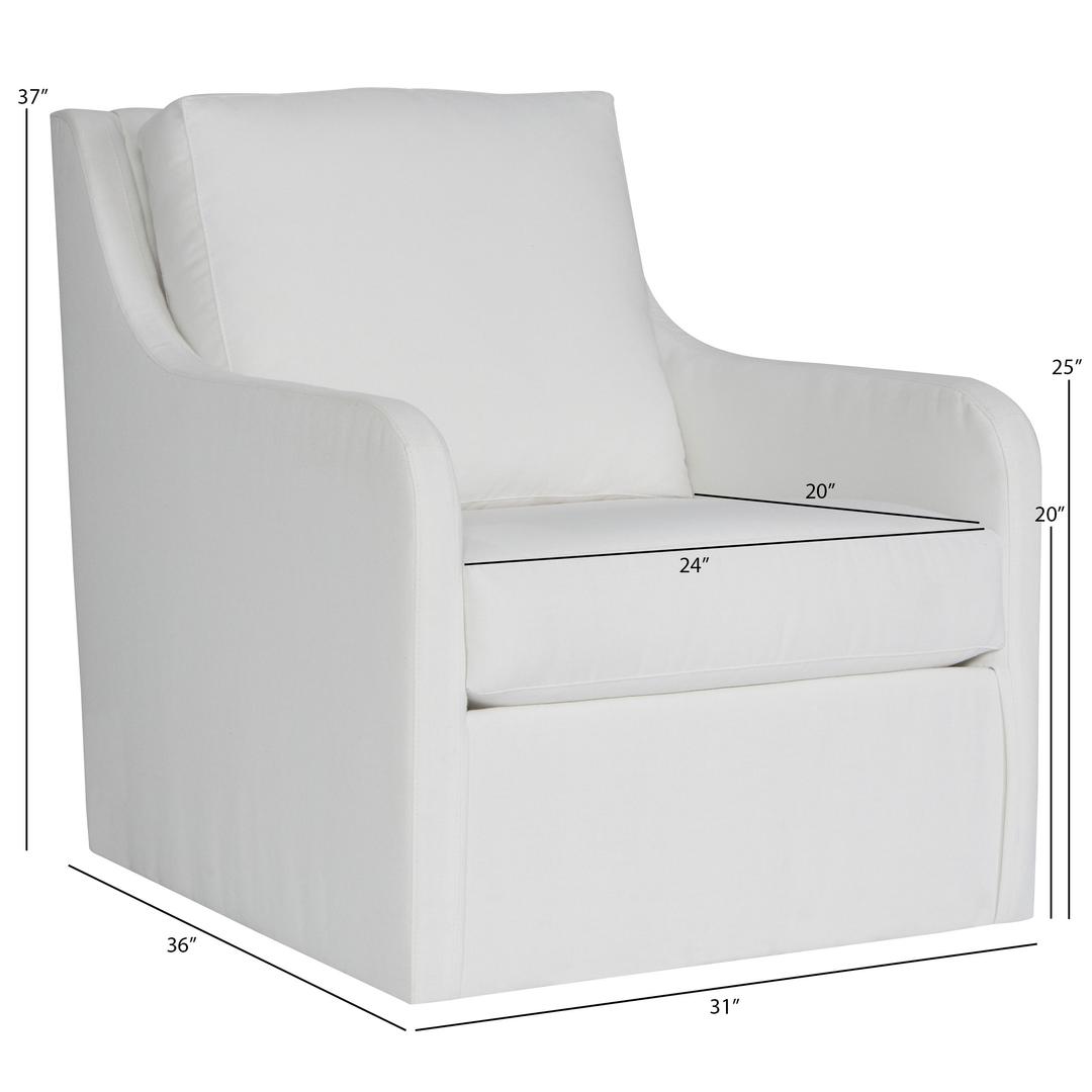 Lane Venture Lisa Upholstered Swivel Lounge Chair - Dimension Lane Venture Lisa Upholstered Swivel Lounge Chair - Dimension