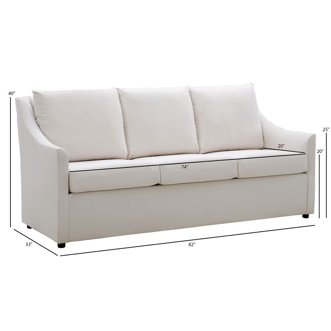 Lane Venture Fielding Upholstered Sofa - Dimension Lane Venture Fielding Upholstered Sofa - Dimension