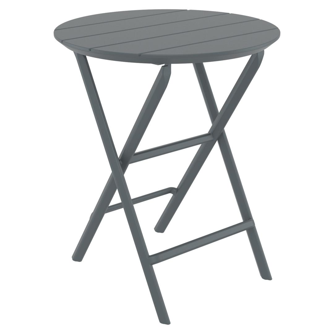 Compamia Helen 24" Resin Round Folding Bistro Table