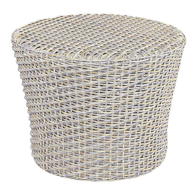 Kingsley Bate Biscayne 21" Woven Round Side Table