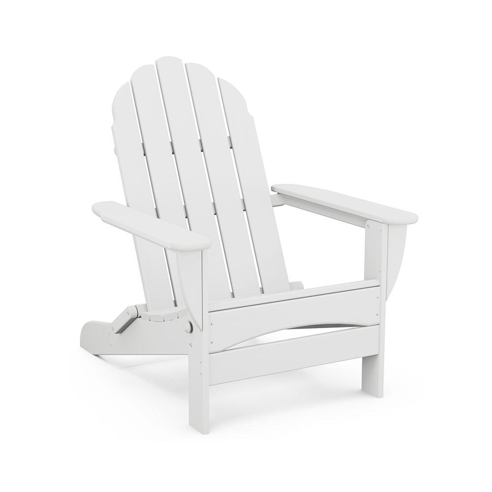 Polywood Classic Oversized Folding Adirondack Chair