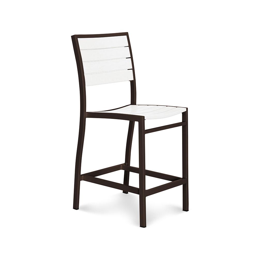 Polywood Euro Counter Side Chair