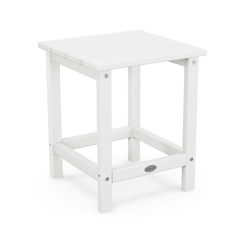 Polywood Long Island 15" Square Side Table - 18" Tall
