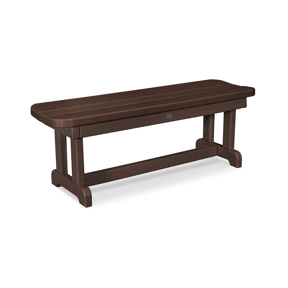 Polywood Park 48" Backless Bench