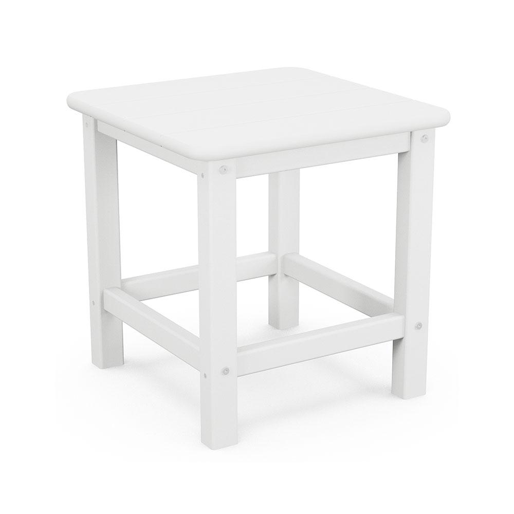 Polywood Seashell 18" Square Side Table