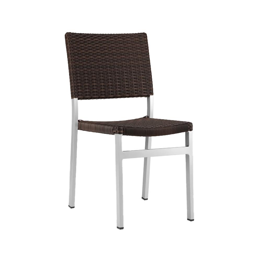 Source Furniture Fiji Stacking Woven Dining Side Chair - Set of 4