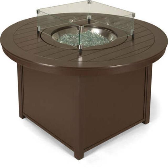 Telescope Casual 54&quot; Round Fire Table - Hidden Tank