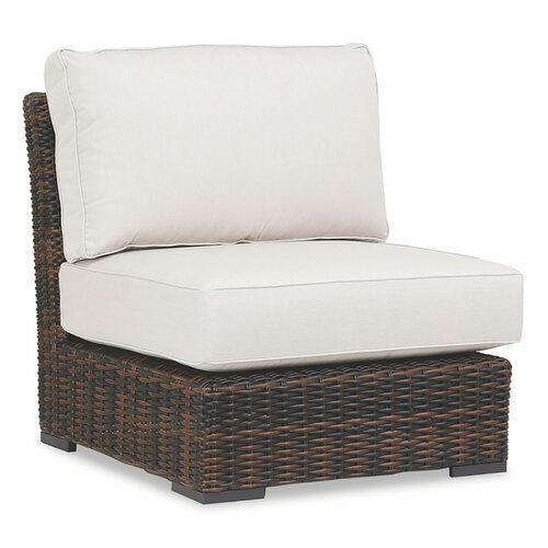 Sunset West Montecito Woven Armless Outdoor Sectional Unit